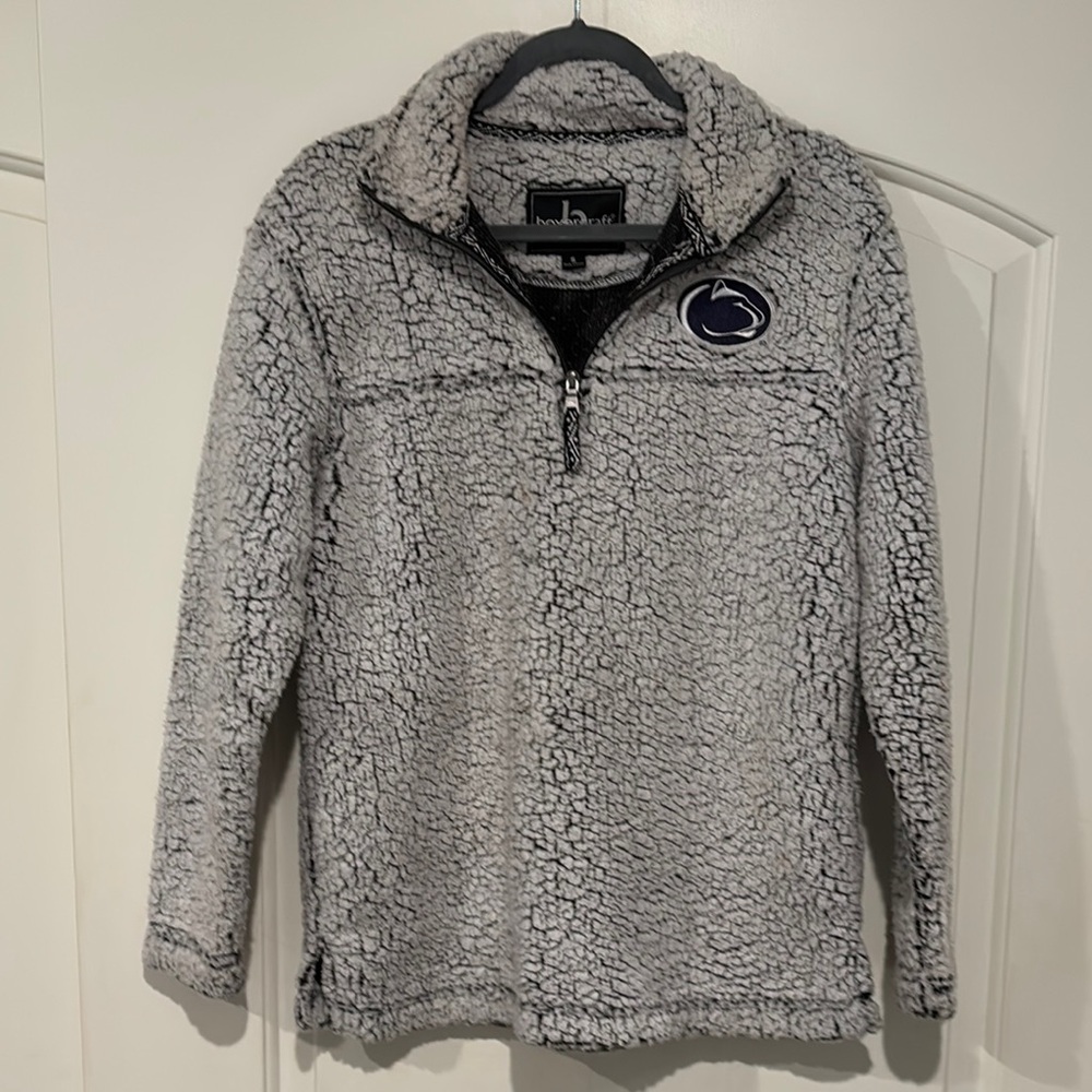 Boxercraft Gray Sherpa Pullover